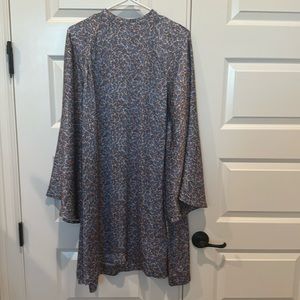 NWT Acne Studios Danis Mosaic Deco Swing Cape Dress SIZE 36